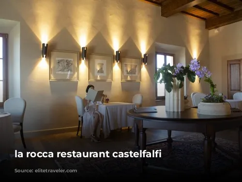 la rocca restaurant castelfalfi