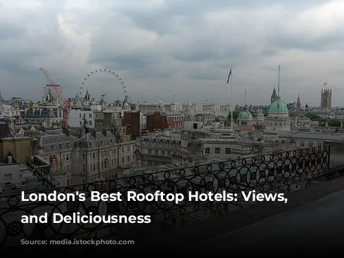 London's Best Rooftop Hotels: Views, Drinks, and Deliciousness