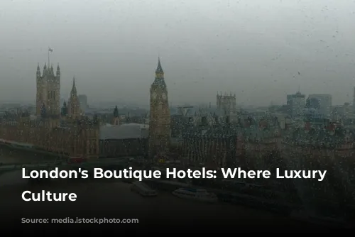 London's Boutique Hotels: Where Luxury Meets Culture