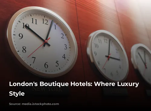 London's Boutique Hotels: Where Luxury Meets Style