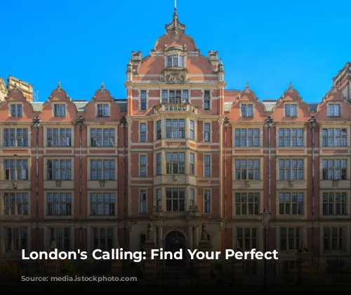 London's Calling: Find Your Perfect Hotel