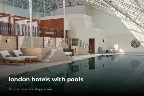 london hotels with pools