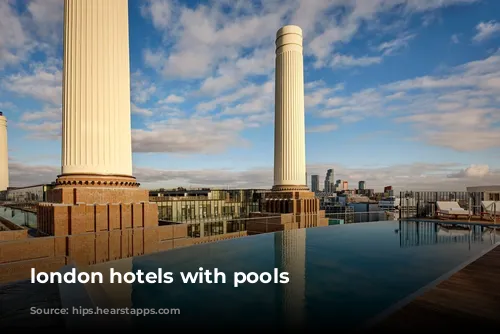 london hotels with pools