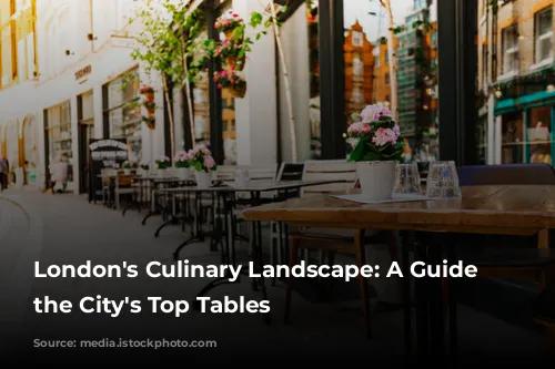 London's Culinary Landscape: A Guide to the City's Top Tables