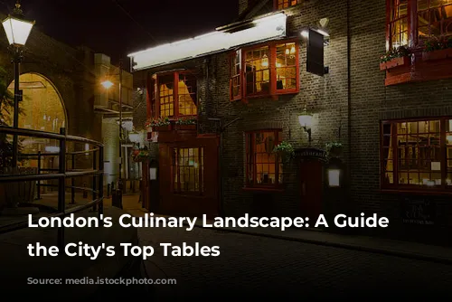 London's Culinary Landscape: A Guide to the City's Top Tables