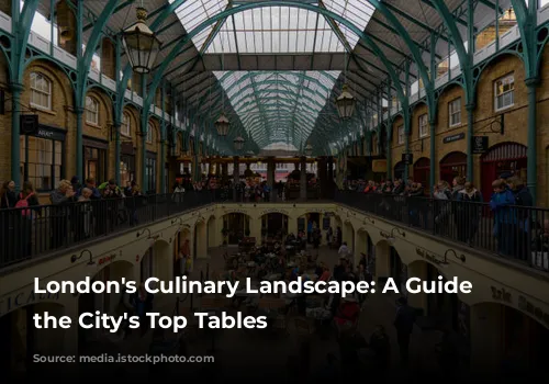 London's Culinary Landscape: A Guide to the City's Top Tables