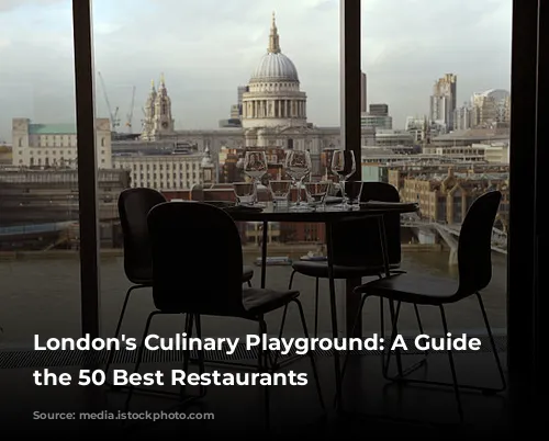 London's Culinary Playground: A Guide to the 50 Best Restaurants