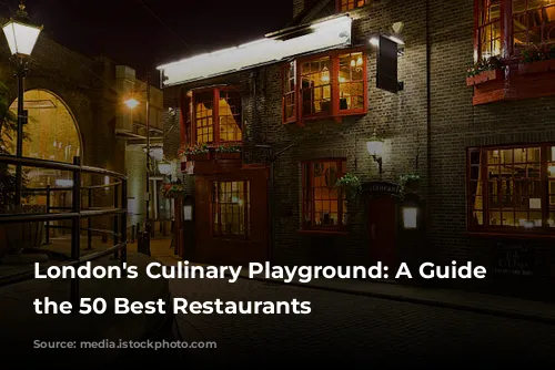 London's Culinary Playground: A Guide to the 50 Best Restaurants