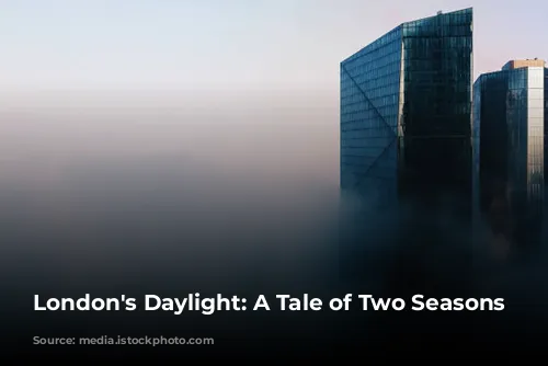 London's Daylight: A Tale of Two Seasons