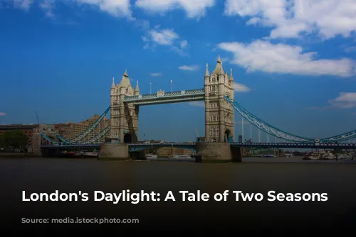 London's Daylight: A Tale of Two Seasons