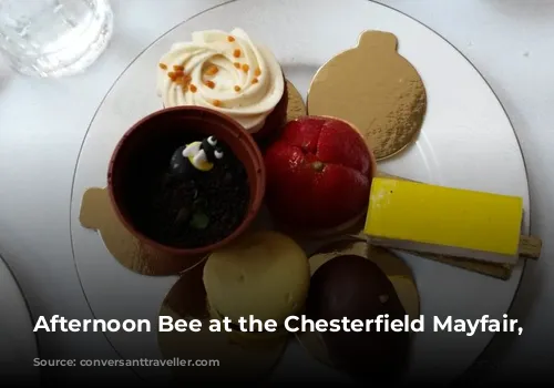 Afternoon Bee at the Chesterfield Mayfair, London