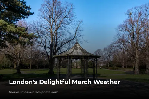 London's Delightful March Weather