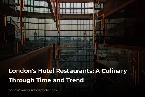  London's Hotel Restaurants: A Culinary Journey Through Time and Trend