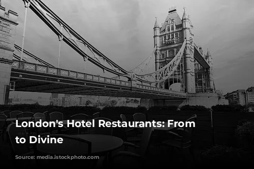 London's Hotel Restaurants: From Dingy to Divine