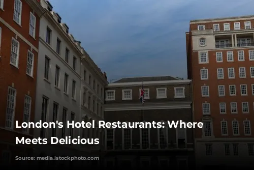 London's Hotel Restaurants: Where Luxury Meets Delicious