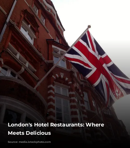 London's Hotel Restaurants: Where Luxury Meets Delicious