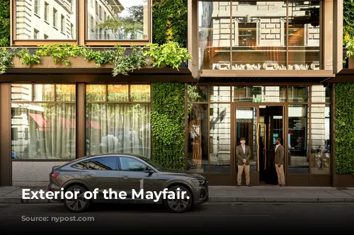 Exterior of the Mayfair.