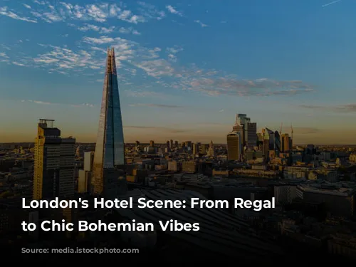 London's Hotel Scene: From Regal Glamour to Chic Bohemian Vibes