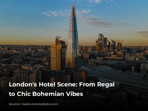 London's Hotel Scene: From Regal Glamour to Chic Bohemian Vibes