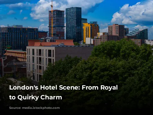 London's Hotel Scene: From Royal Glamour to Quirky Charm