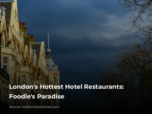 London's Hottest Hotel Restaurants: A Foodie's Paradise