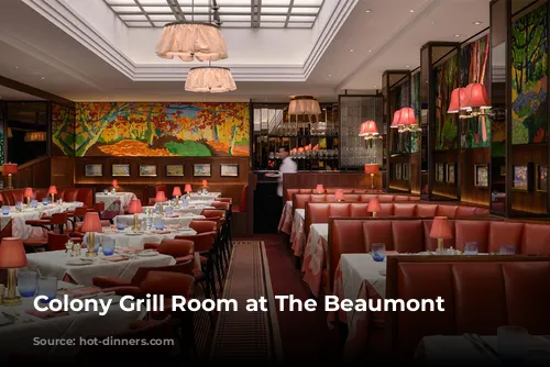 Colony Grill Room at The Beaumont