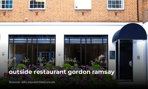 outside restaurant gordon ramsay