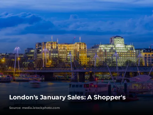 London's January Sales: A Shopper's Paradise