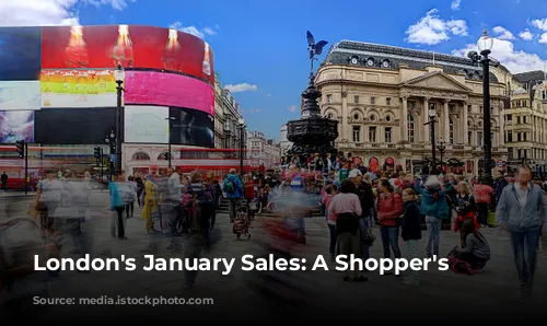 London's January Sales: A Shopper's Paradise