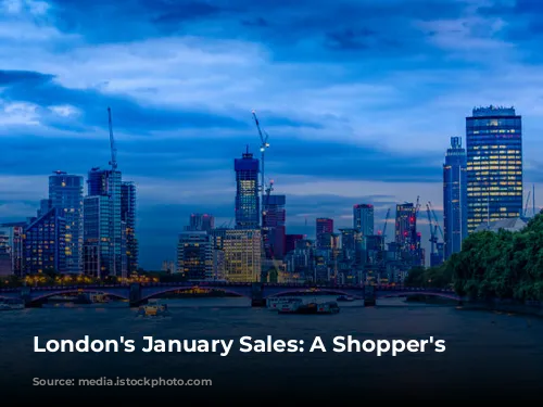 London's January Sales: A Shopper's Paradise