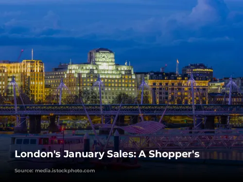 London's January Sales: A Shopper's Paradise