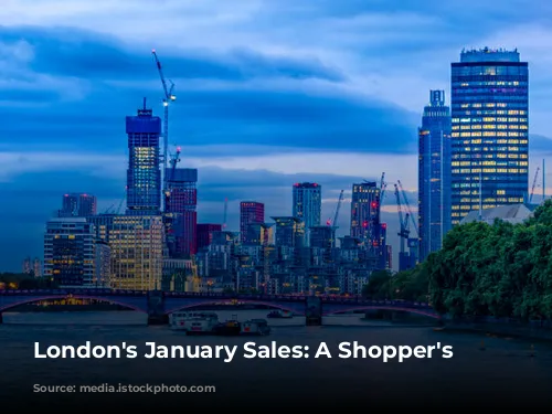 London's January Sales: A Shopper's Paradise