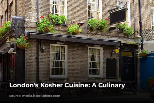 London's Kosher Cuisine: A Culinary Journey