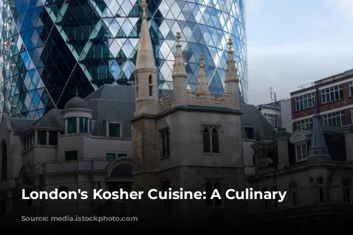 London's Kosher Cuisine: A Culinary Journey