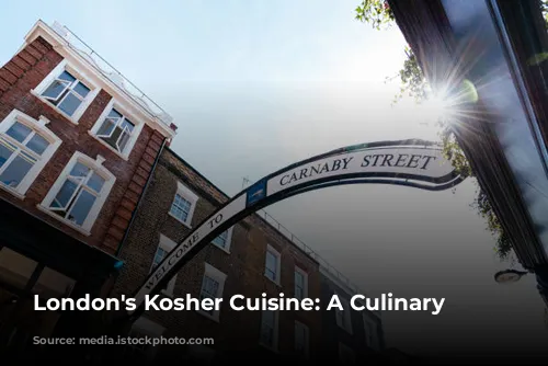 London's Kosher Cuisine: A Culinary Journey