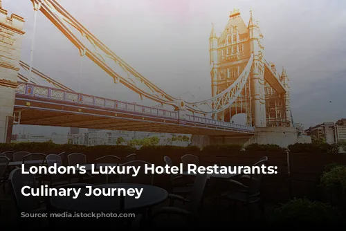 London's Luxury Hotel Restaurants: A Culinary Journey