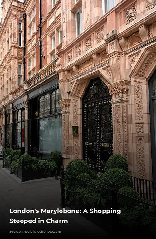 London's Marylebone: A Shopping Haven Steeped in Charm