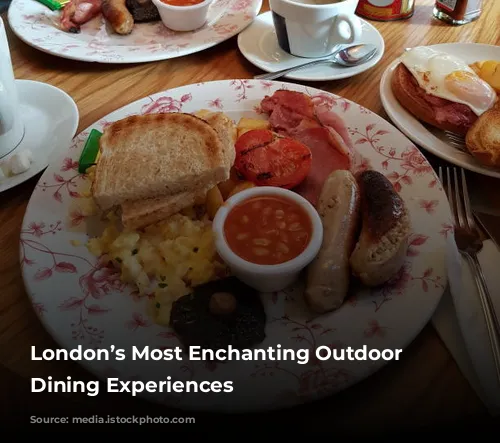 London’s Most Enchanting Outdoor Hotel Dining Experiences