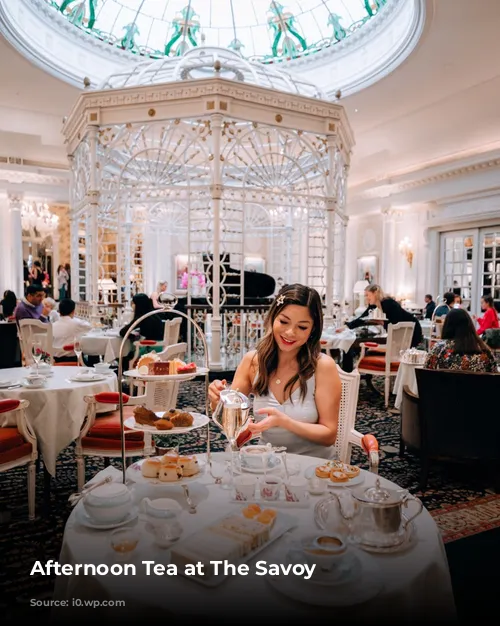 Afternoon Tea at The Savoy