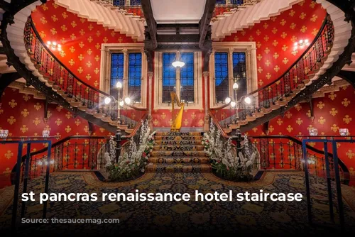 st pancras renaissance hotel staircase