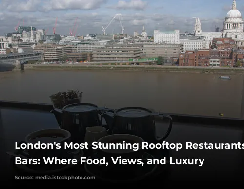 London's Most Stunning Rooftop Restaurants and Bars: Where Food, Views, and Luxury Converge