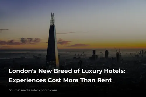 London's New Breed of Luxury Hotels: Where Experiences Cost More Than Rent