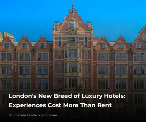 London's New Breed of Luxury Hotels: Where Experiences Cost More Than Rent