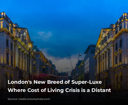 London's New Breed of Super-Luxe Hotels: Where Cost of Living Crisis is a Distant Memory