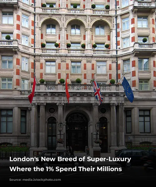 London's New Breed of Super-Luxury Hotels: Where the 1% Spend Their Millions