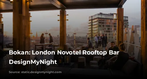 Bokan: London Novotel Rooftop Bar | DesignMyNight