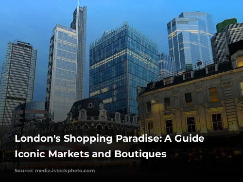 London's Shopping Paradise: A Guide to Iconic Markets and Boutiques