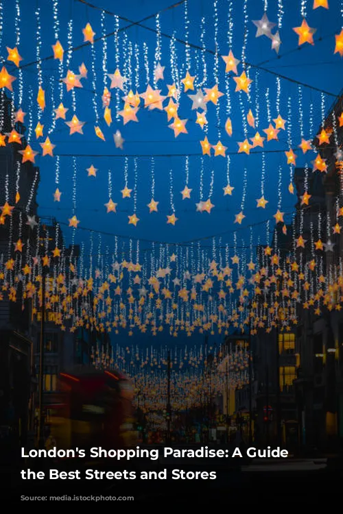 London's Shopping Paradise: A Guide to the Best Streets and Stores