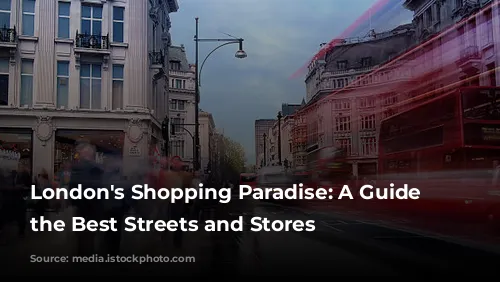 London's Shopping Paradise: A Guide to the Best Streets and Stores