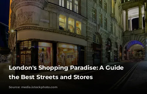 London's Shopping Paradise: A Guide to the Best Streets and Stores